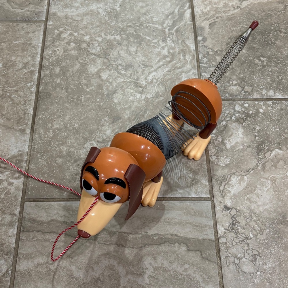 Disney Pixar Toy Story Slinky Dog Pull Toy James Industries Dachshund Classic